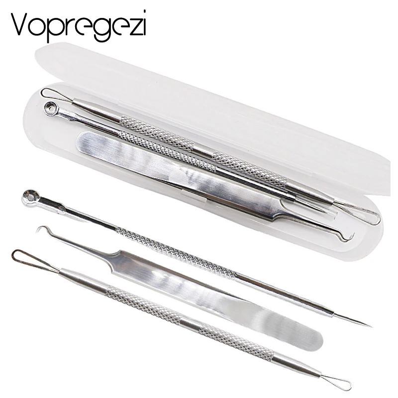 

Vopregezi 3pcs/set Acne Blackhead Removal Needles Pimple Black Head Remover Tool Face Cleaning Tool Skin Care Beauty Needles