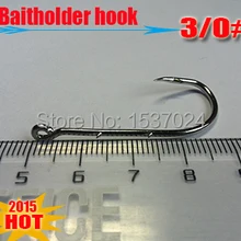 2015hot бронзовых морских рыболовных крючков Крючок для удержания приманки size3/0# количество: 100 шт./лот Аутентичные Высокоуглеродистая сталь