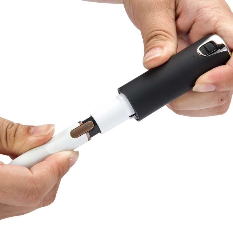 Pluscig Q1 Heat Not Burn Electronic Cigarette Charged 250mAh Built-in Battery Continuous Smokable Compatibility With iQOS Stick Pluscig Q1 Heat Not Burn Electronic Cigarette Charged 250mAh Built-in Battery Continuous Smokable Compatibility With iQOS Stick