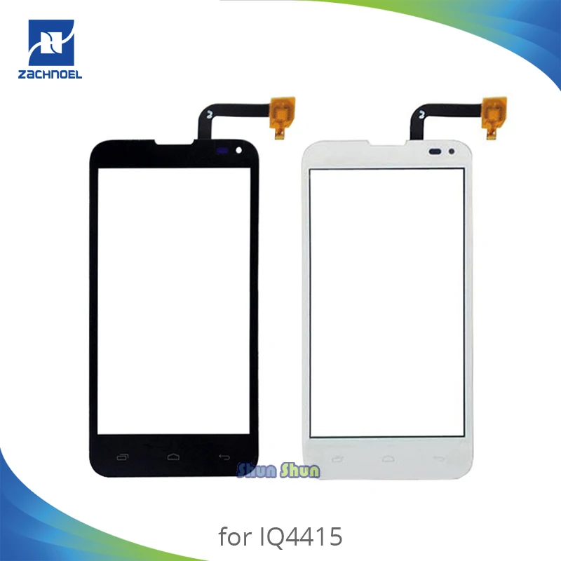 

4.5'' Touch Screen for Fly IQ4415 Quad Era Style Touch Screen Digitizer Sensor Front Glass Lens Panel Black White Phone Parts