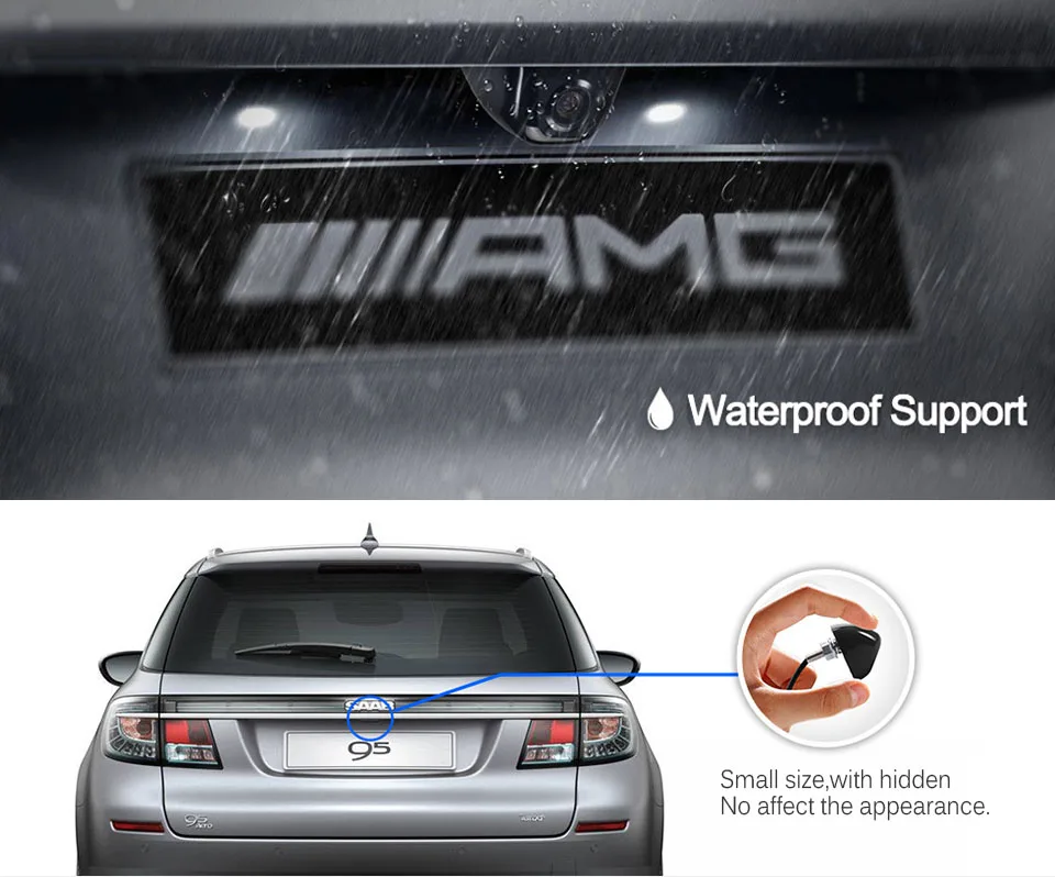 ANLUD Parking Cameras Car Rear Front View Reverse Assistance Backup Parking Monitor Universal Auto Camera Night Vision System (4)
