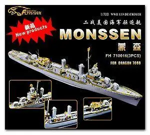 

Flyhawk FH 71016 World War II U.S. Navy Grievous Class " Monson" Destroyer Metal Etching Parts