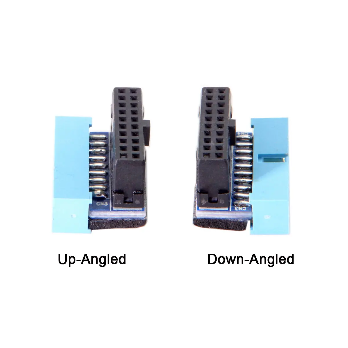 Jimier USB 3 0 20pin мужского и женского пола удлинитель адаптер с крышкой вверх/вниз под