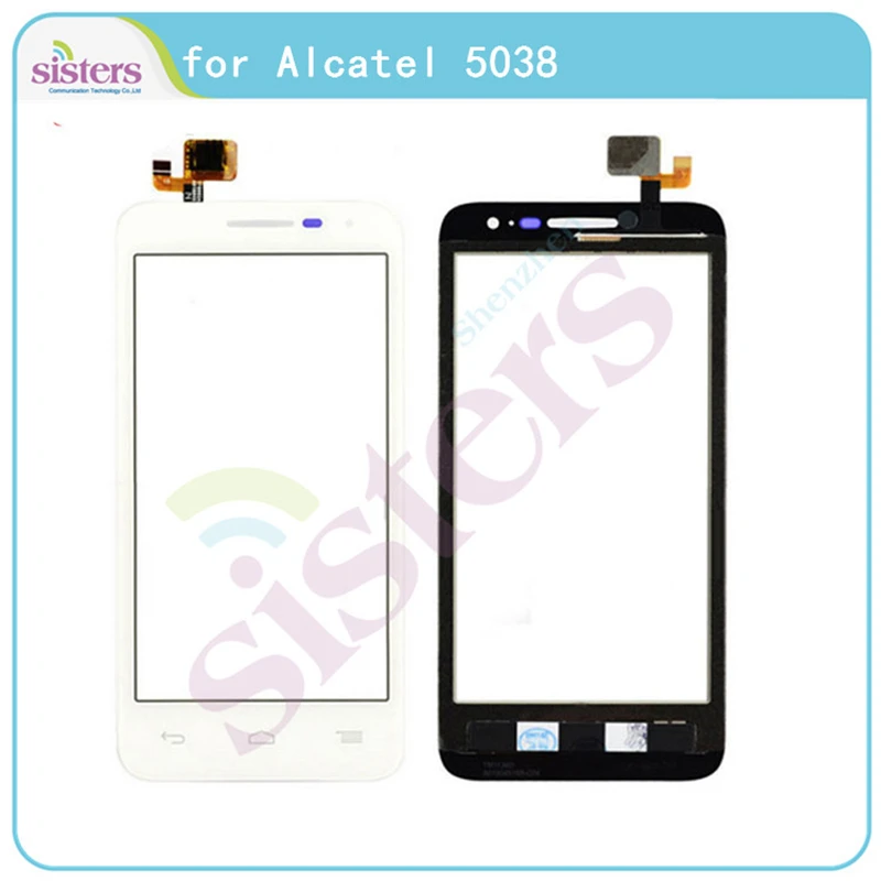 Для Alcatel One Touch POP D5 5038 сенсорный экран дигитайзер Сенсорное стекло объектив для