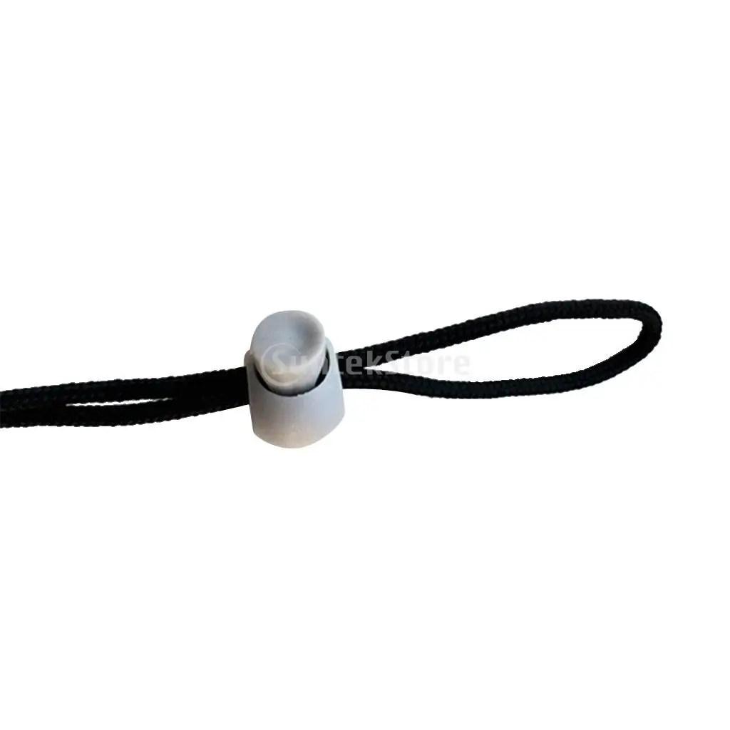 10 Pieces Durable Plastic Shock Cord Bungee Rope Toggle Fastener Terminal End Lock Stoppers Spring Ball Buckles