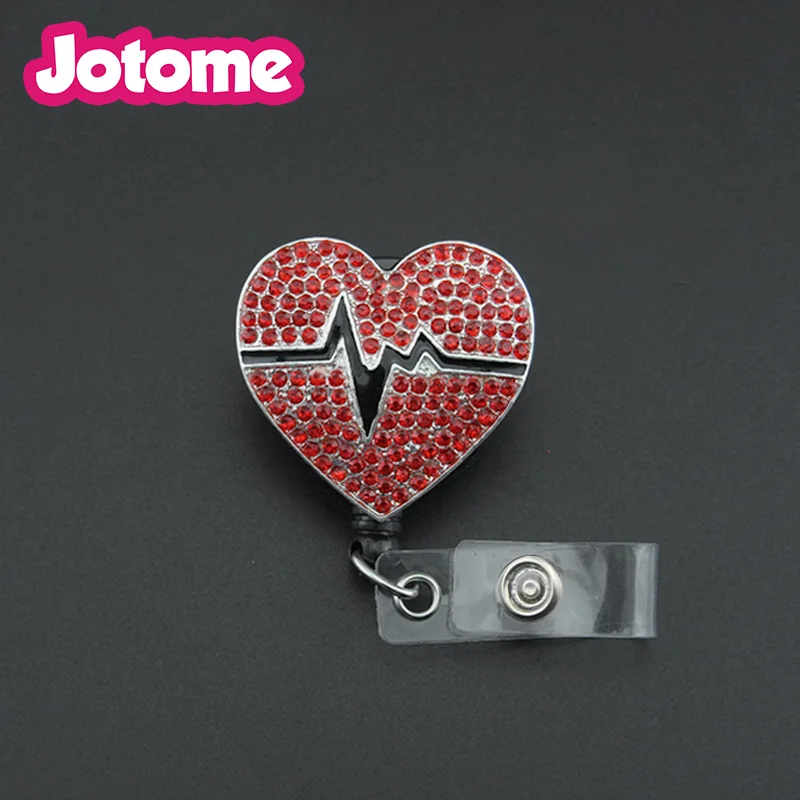 Buy 100 pieces/lot free shipping Red heart retractable