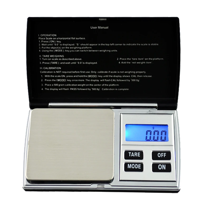 Portable 200g x 0.01g Mini Precision Digital weighing Scale pocket