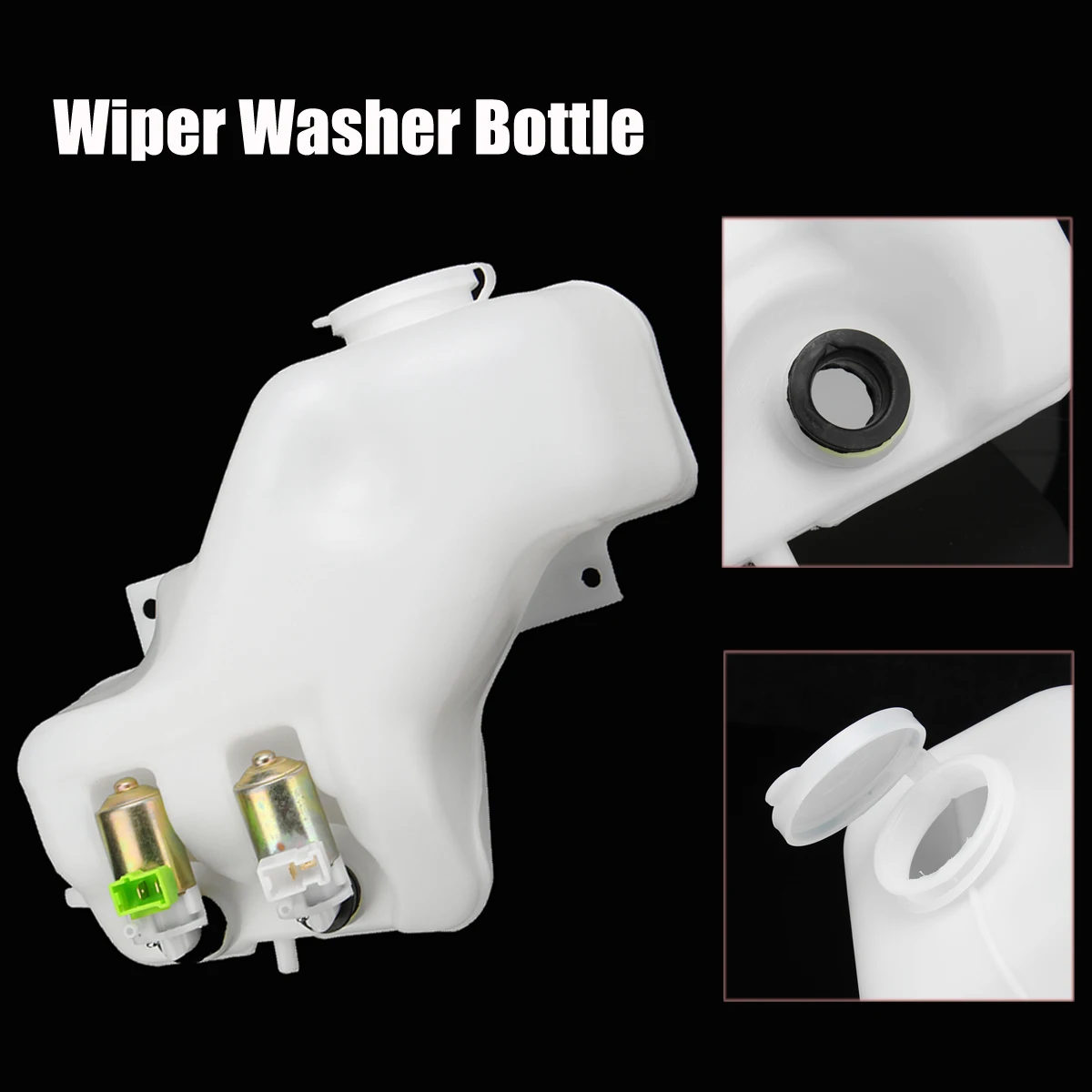 

Car Wiper Washer Bottle For Nissan Patrol GQ Maverick 1988-1997 2 Holes W/Pumps With Sensor Windscreen Wiper Blow Can Strainer