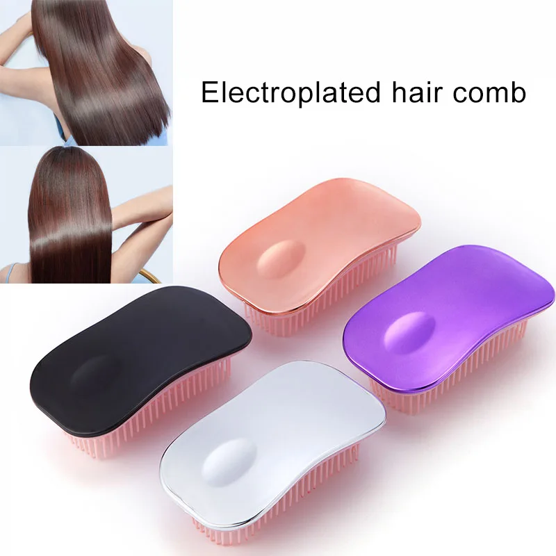 

1 Pcs Massage Scalp Hairbrush Comb with Soft Bristles Hairdressing Comb 998