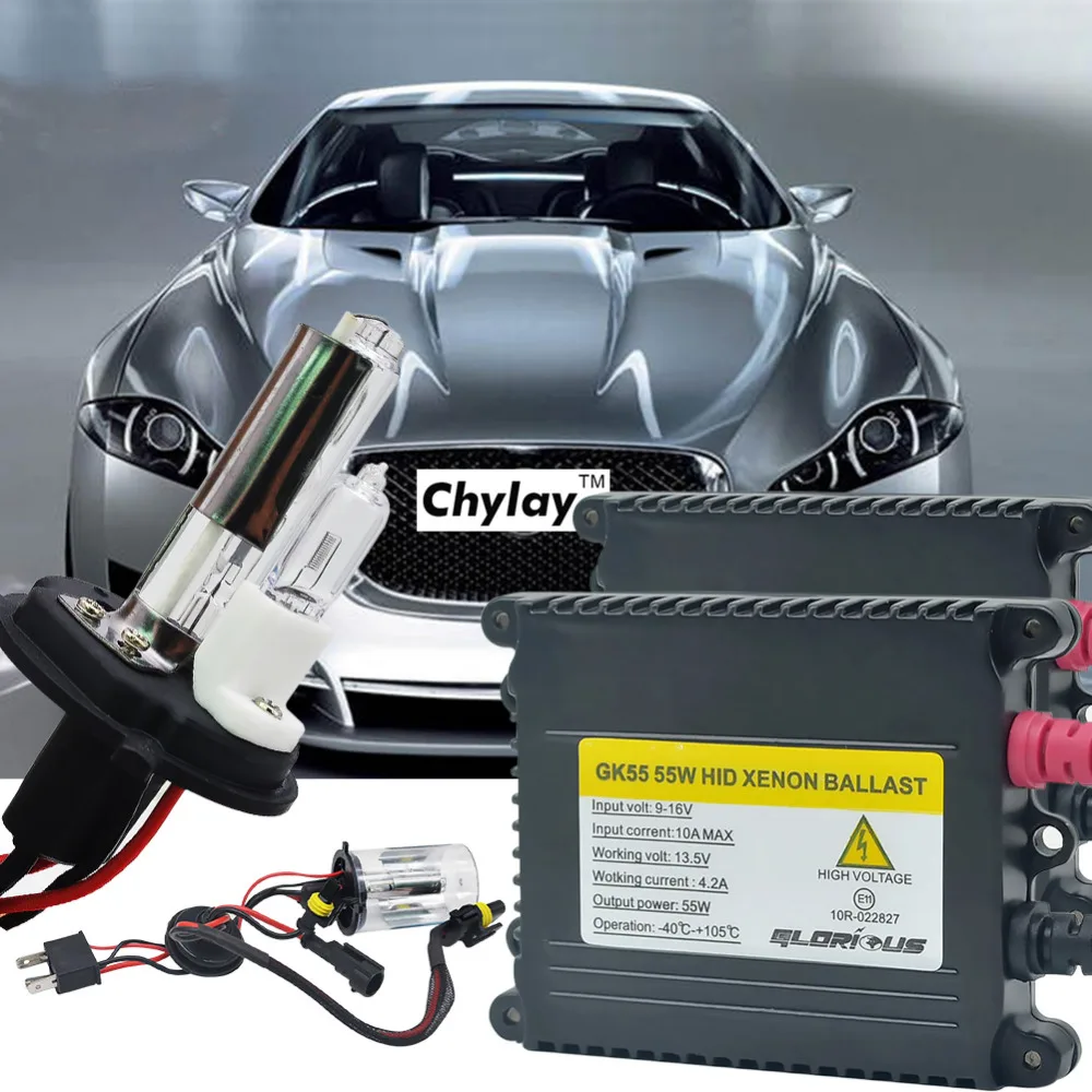 

AC 55W xenon H4 HID KIT H4-2 HALOGEN and xenon kit 4300k 5000K 6000k 8000k kit xenon lamp H4 xenon