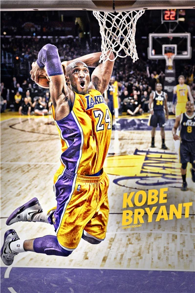 Decorative Kobe Bryant Posters Slam Dunk Stickers Custom ...