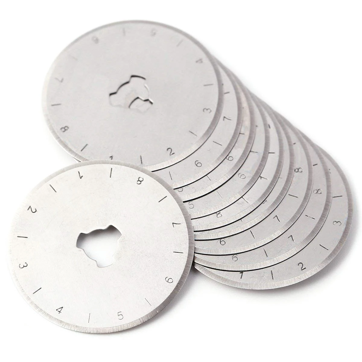 10x Circular Blade 28mm Rotary Cutter for Fabric Leather Plastic Paper | Инструменты