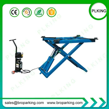 

2020 Brand New CE Approved Garage Movable Car Scissor Lift For Car Repair