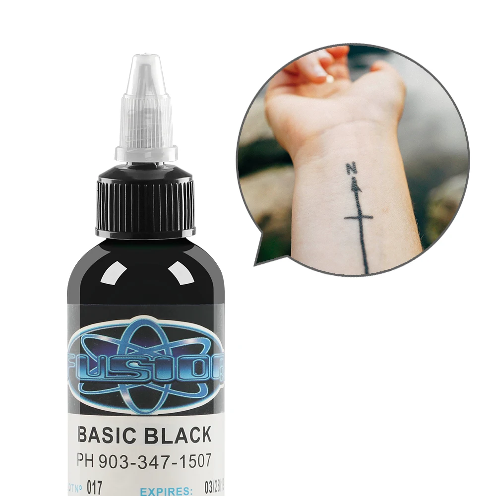 High quality 16Pcs Fusion Tattoo Ink 16 Colors Set 1 oz 30ml/Bottle Tattoo inks Pigment Kit for 3D makeup beauty skin body art