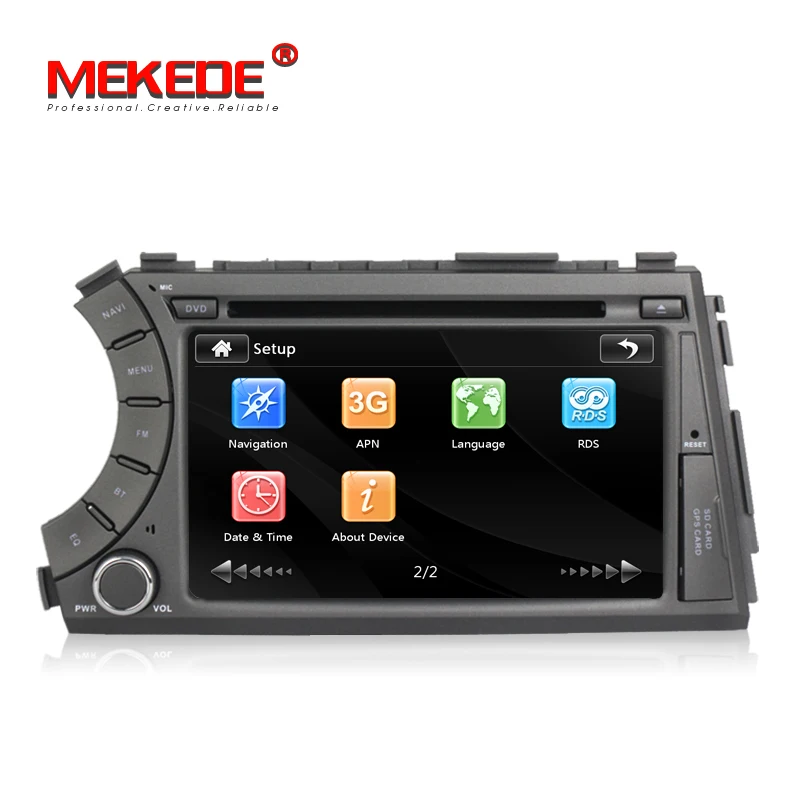 Flash Deal Factory price 2DIN CAR dvd player GPS For Ssang yong Ssangyong Actyon Kyron 2005-2013 bluetooth radio SWC Free Navitel MAP MIC 4