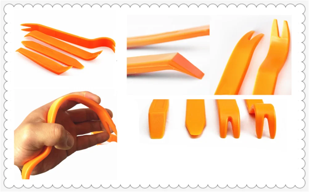 

Auto parts multi-function universal 4PCS car audio door removal tool for BMW E46 E39 E38 E90 E60 E36 F30 F30 E34 F10 F20 E92