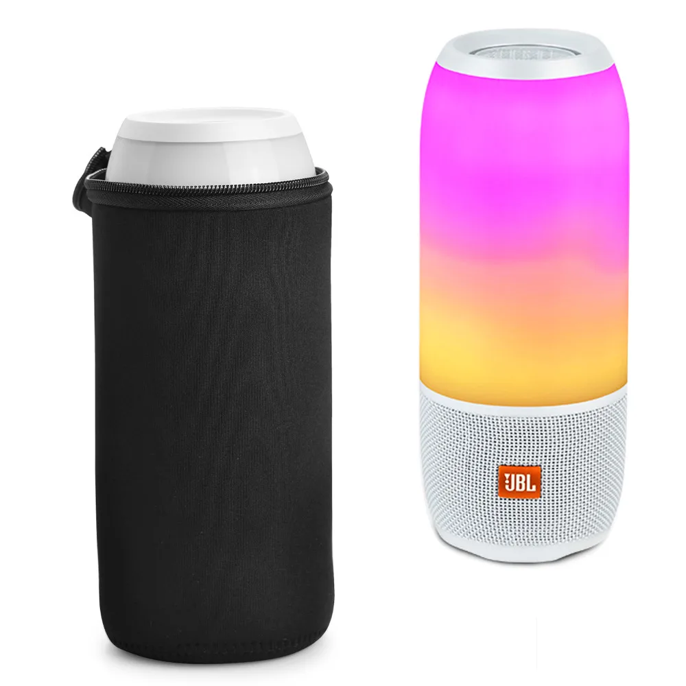 

Soft Package Protection for JBL Pulse 3 Speaker Carry Storage Case Pouch for JBL Pulse3 Bluetooth Speaker Bags (With Carabiner))