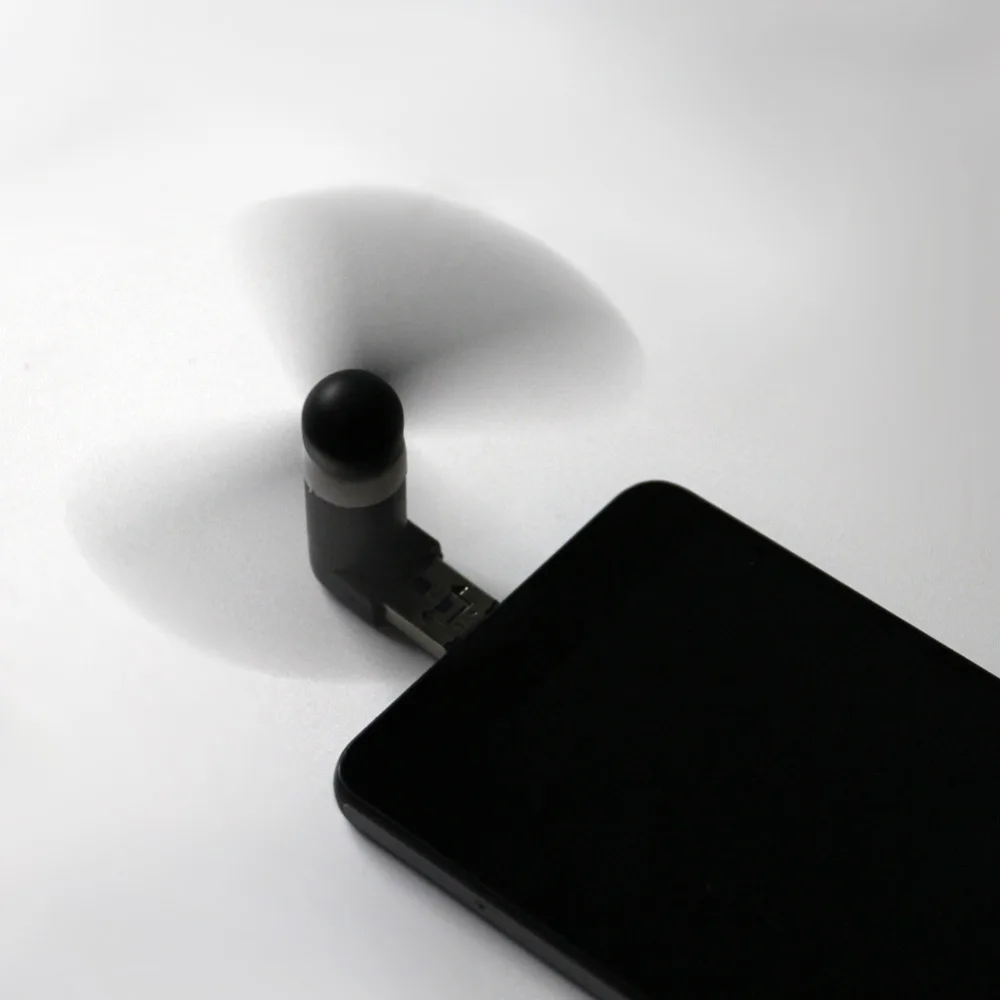 

New 2 in1 Mini Micro USB Mobile Phone Fan Portable Flexible Mini USB Fan for PC Tablets Android Smartphones
