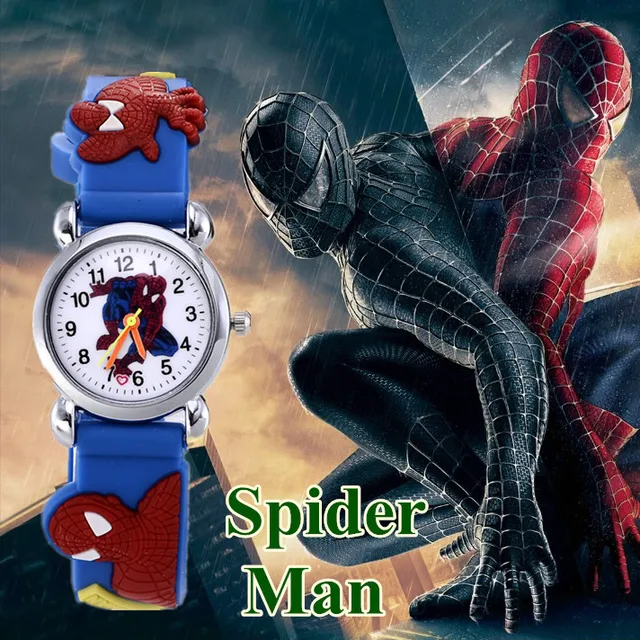 New Spiderman Watch Fashion Kids Watches Boys Watches Children Cartoon Watches J New Spiderman Watch Fashion Kids Watches Boys Watches Children Cartoon Watches J