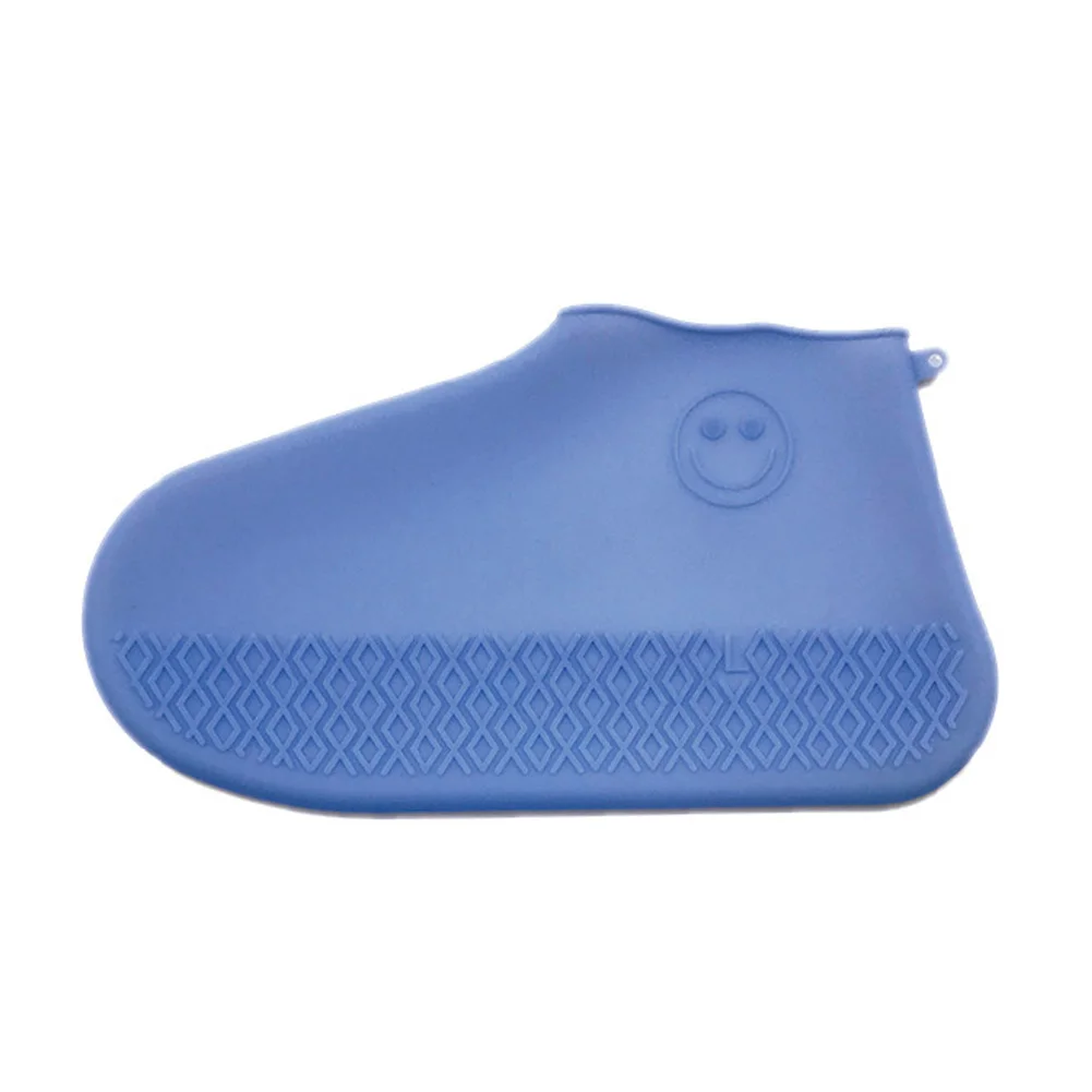 

Men Women Elastic Shoe Cover Thick Sole Travel Practical Outdoor Protector Rainproof Non Slip Silicone Waterproof Reusable 1Pair
