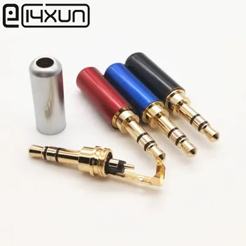 

10Pcs 3.5 mm Male RCA Plug Audio Jack 3 Pole Gold Plated Earphone Adapter for DIY Stereo Headset or Used for Repair Earphone