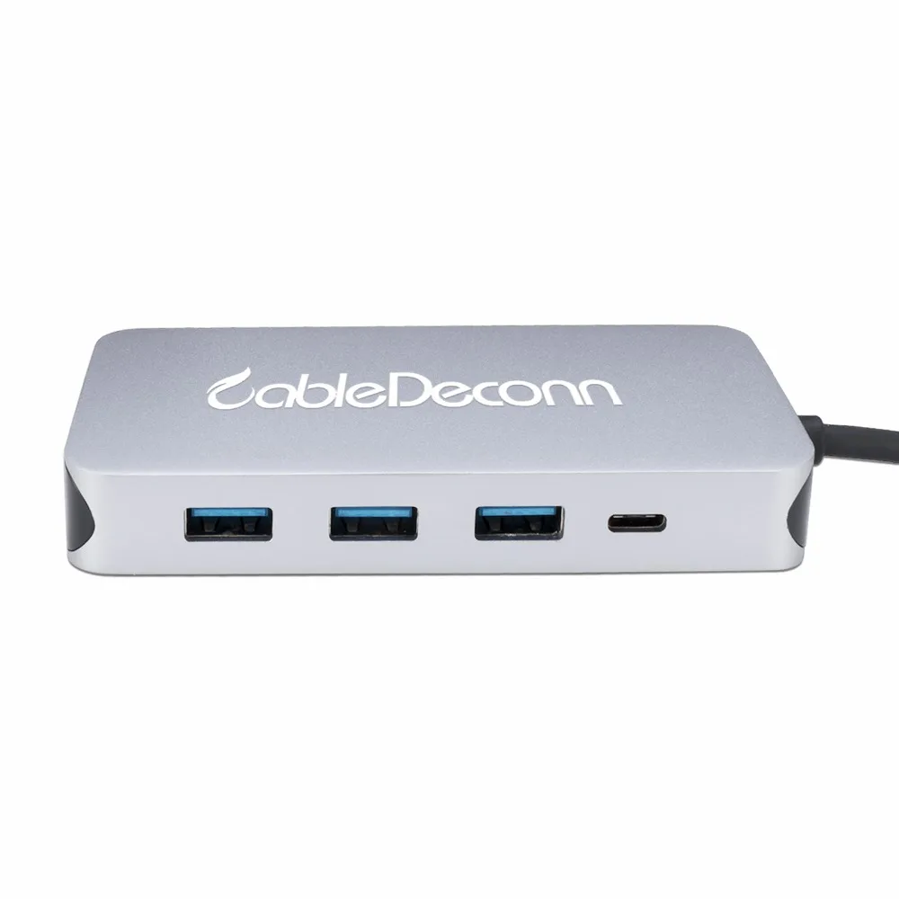 Thunderbolt 3 док станция usb c концентратор usb3.1 Тип к hdmi ethernet rj45 адаптер зарядка tf sd карта