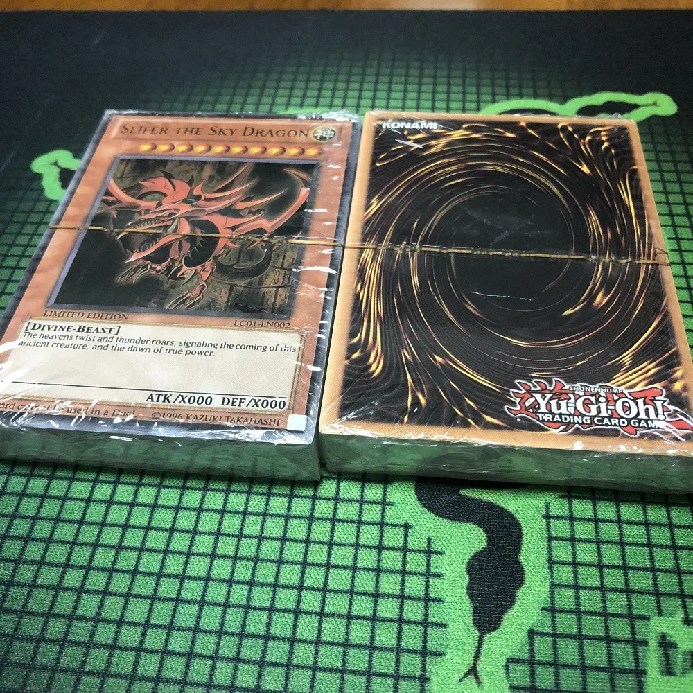 Вечерние карты игры карты югио Египетский Бог коллекционные игрушки ...