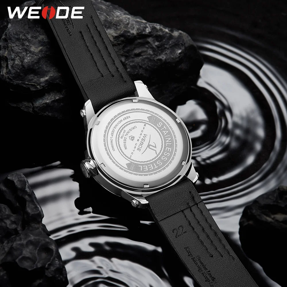 WEIDE Sports Men's Wrist Watches Digital Quartz Clock Waterproof Luxury Brand Chronograph Man Relogio Masculino Hours Watches 