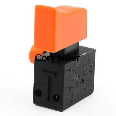 

18A 125VAC 12A/2A/10A 250VAC Replacement DPST Power Tool Trigger Switch