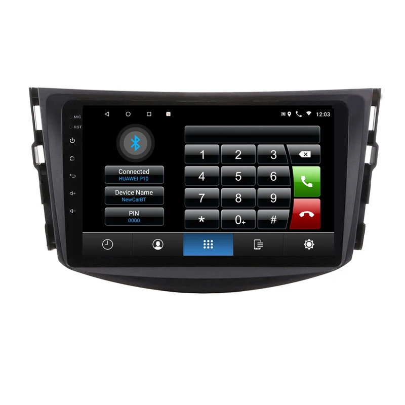 Cheap 4G RAM Core 1.87Ghz Android Car DVD GPS Navigation for toyota rav4 RAV 4 2007 2008 2009 2010 2011 audio stereo radio headunit 3