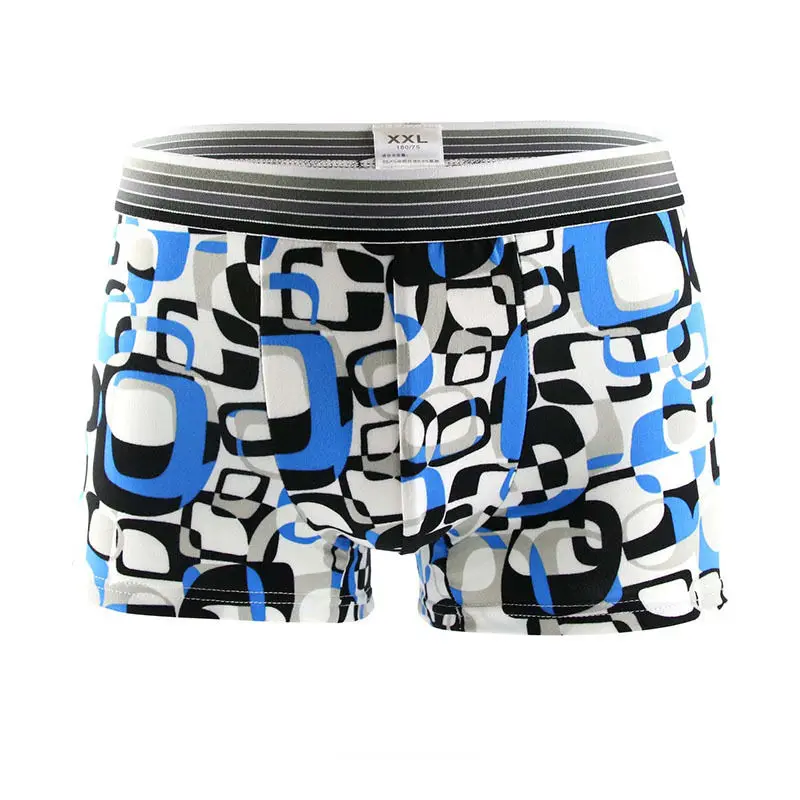 Multi Printed Milk Fiber Softy 10Pack/lot Men Underwear Boys Comfy Boxer Trunk Shorts Pouch Breathable Underpants UD08 6