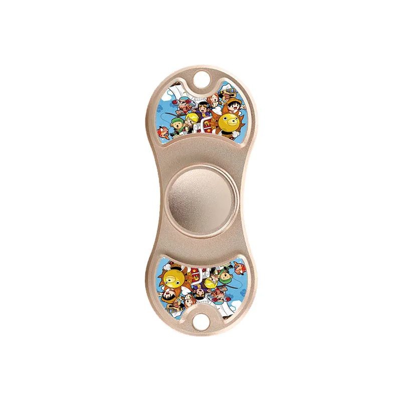 Finger Spinner фиджет-Спиннер вертушка Spinner сплав ручной Спиннер для аутизма/СДВГ для избавления от стресса и тревожности фокус игрушки подарок - Цвет: 19