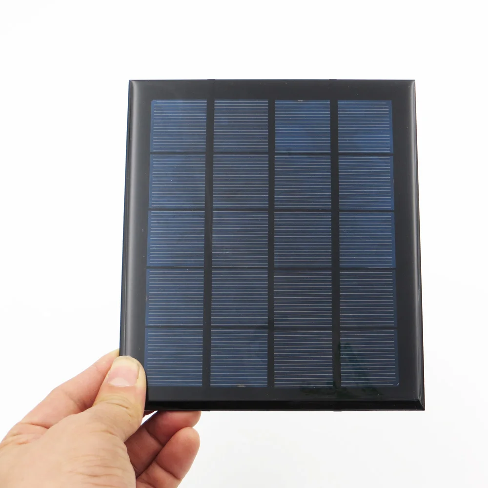 5 V 500mA 2,5 ватт 2,5 W 100 см Панели солнечные поликристаллические кремниевые DIY Батарея Зарядное устройство небольшой мини солнечная батарея кабель игрушка 5 вольт