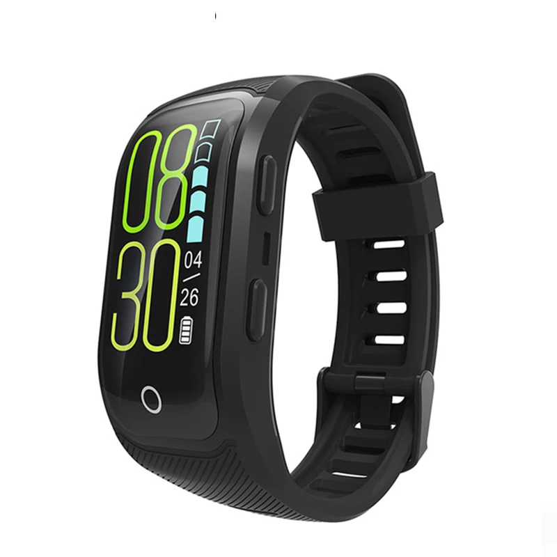 

DoubleX S908S Color Screen IP68 Waterproof Swimming GPS Smart Bracelet Wristband Multi Sports Mode Heart Rate Monitor Smartband