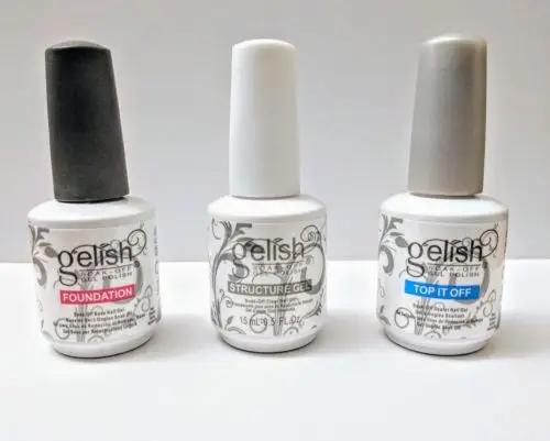 

3pcs/set Soak Off Nail Gel Structure Top It Off and Foundation Set of 3 Base Top Coat UV Gel Varnish Long Lasting gelpolish