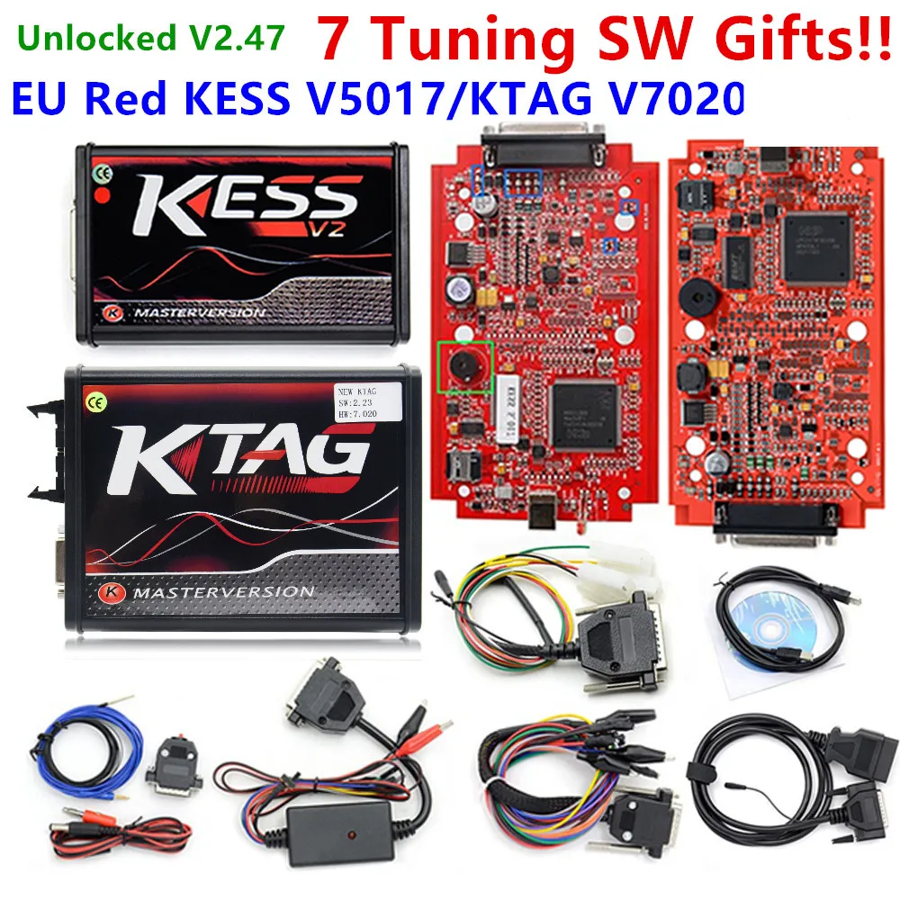 

2018 New Ktag K TAG V7.020 KESS V2 V5.017 SW V2.23 v2.47 2.47 Master ECU Chip Tuning Tool K-TAG 7.020 Online Better KTAG V7.003