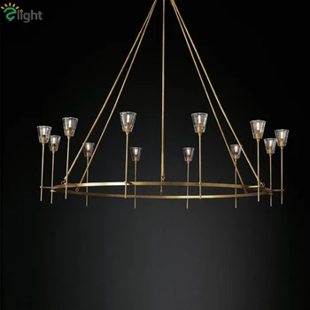 

Loft Retro Lustre Led Chandelier For Living Room Indoor Lighting Fixtures RH American Deco Pendant Chandelier Lighting