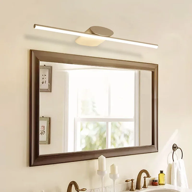 

led mirror light bathroom wall lamp simple modern bathroom vanity mirror cabinet light water fog lamp mirror light