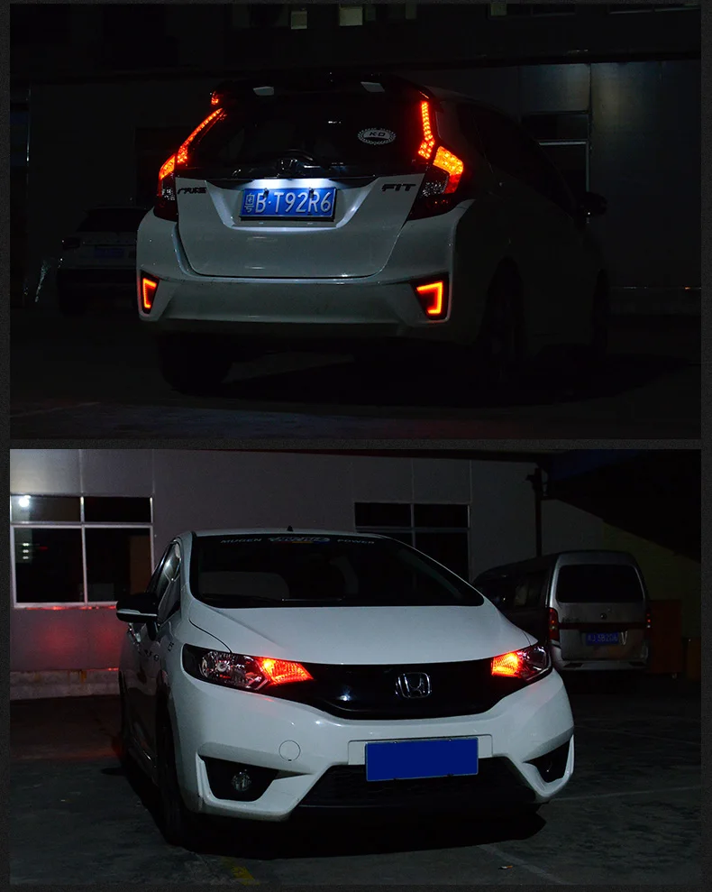 Lsrtw2017 светодиодный автомобильные Габаритные светильник номерного знака светильник лампы для honda fit