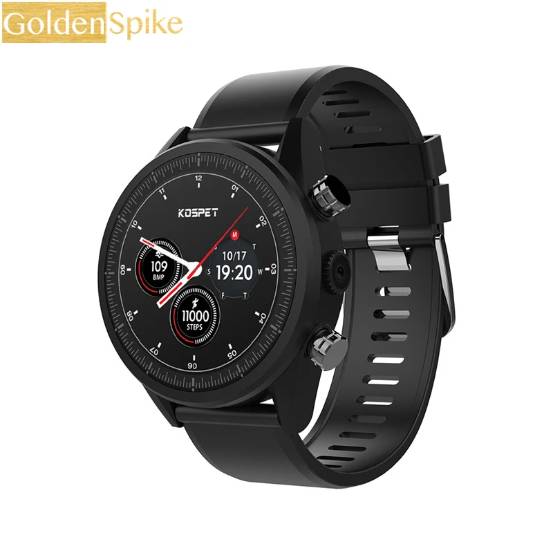 

Kospet Hope Android 7.1.1 3GB+32GB Dual 4G 1.39" AMOLED WIFI/GPS/GLONASS 8.0MP IP67 Waterproof MT6739 Smart Watch LEMX Phone