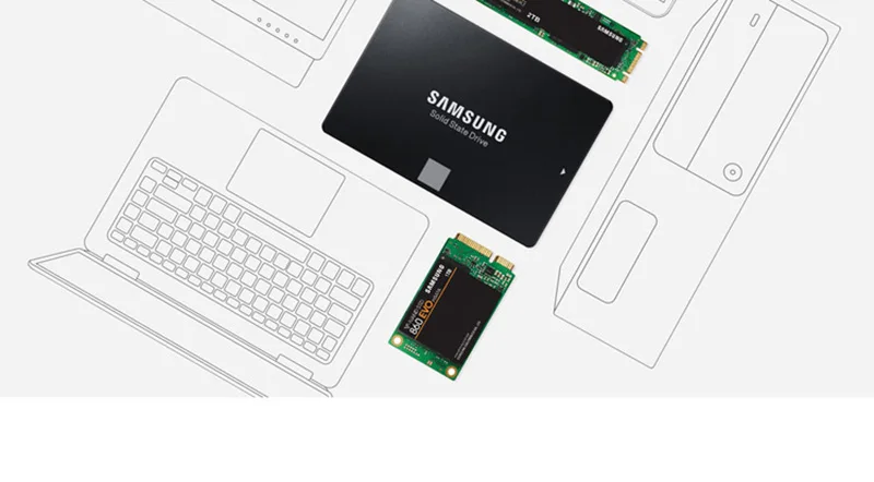 Samsung внутренний SSD 850 PRO MZ-7KE256B/MZ-7KE512B 256 ГБ/512 ГБ 2,5 дюймов читать 550 МБ/с. SATA Solid state Drive для Тетрадь