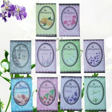 10 шт. различные виды ароматизаторов бумажные пакетики очищающие воздух, ароматизатор домашний шкаф ящик автомобиля духи Саше Мешок поглощающий дым