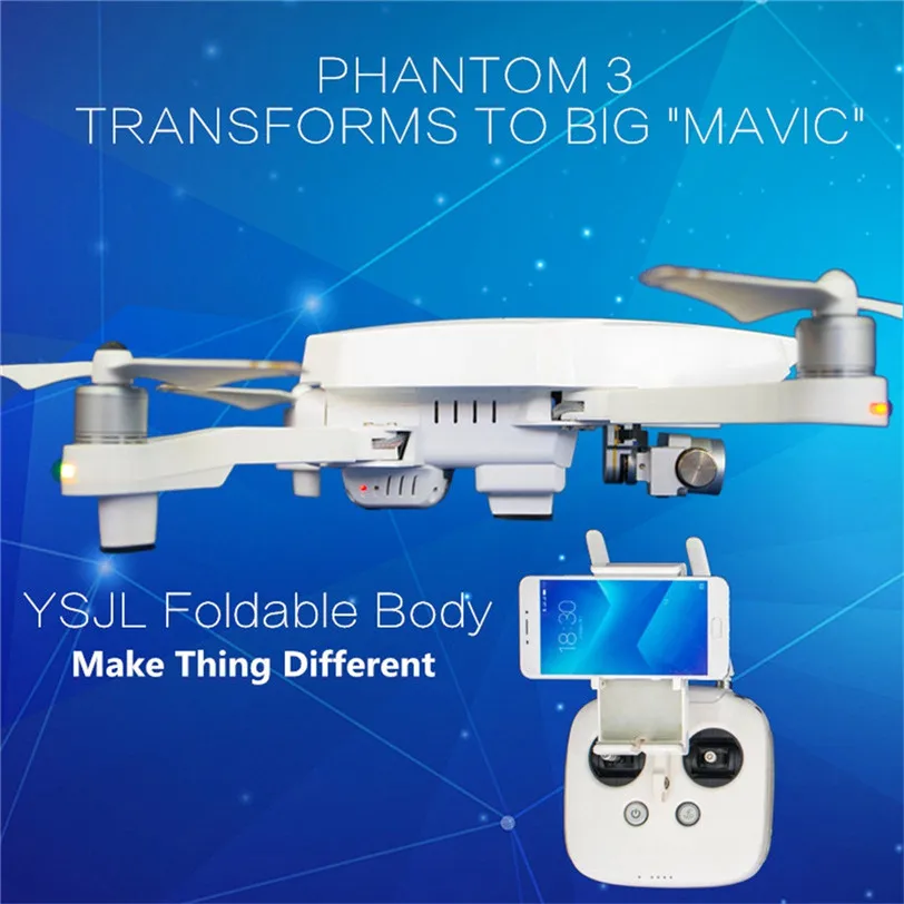 YSJL складной чехол для тела как MAIVIC функция запасные части удобство для DJI Phantom 3S Профессиональный 20A Прямая поставка