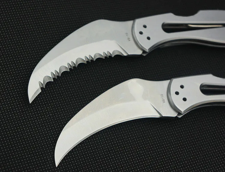 New C07 Series C08 Multifunction Folding Knife VG-10 Blade All Steel Handle Outdoor Pocket Folding Knife 59HRC
