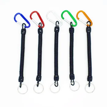

5pcs/lot Fishing Lanyards Boating Multicolor Ropes Retention Rope Secure Pliers Lip Grips Tackle Fish Tools Fishing Accessory