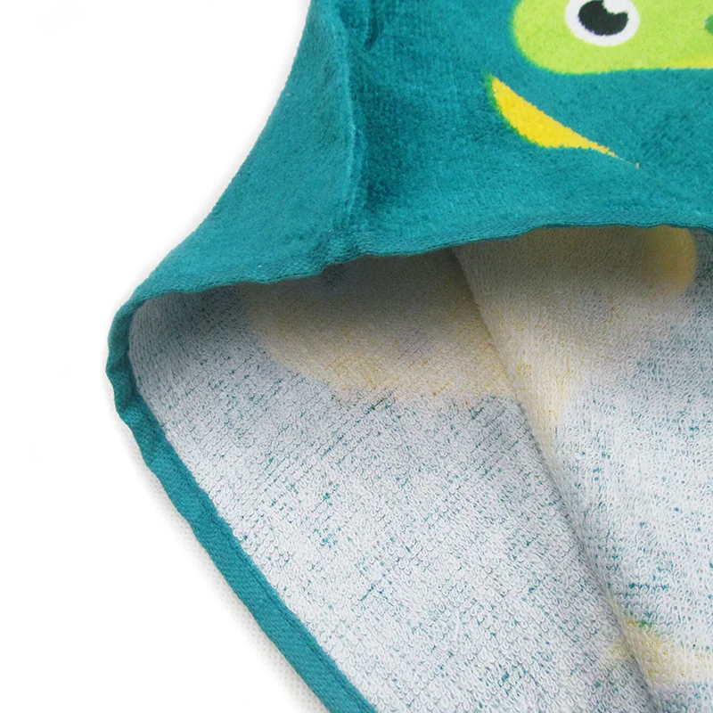 Детский милый плащ с капюшоном и героями мультфильмов; пляжное полотенце; купальное полотенце для маленьких мальчиков и девочек; 120x60 см; хлопок
