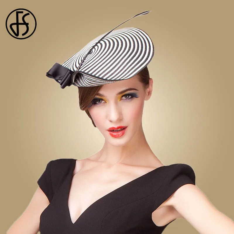 Fascinatore Da Sposa Con Fiore E Piume – Clip Spilla, Royal Ascot, A2zukfashion