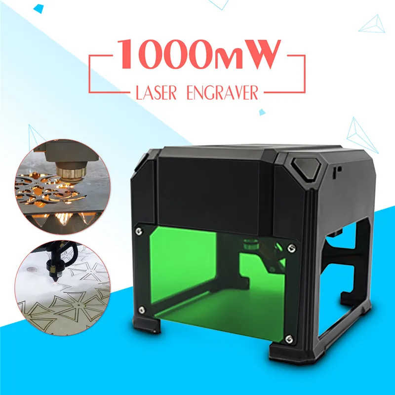 

K3 1000mW Desktop Laser Engraving Printer Machine DIY Logo Marking Wood Router CNC Laser Engraving Carving Machine