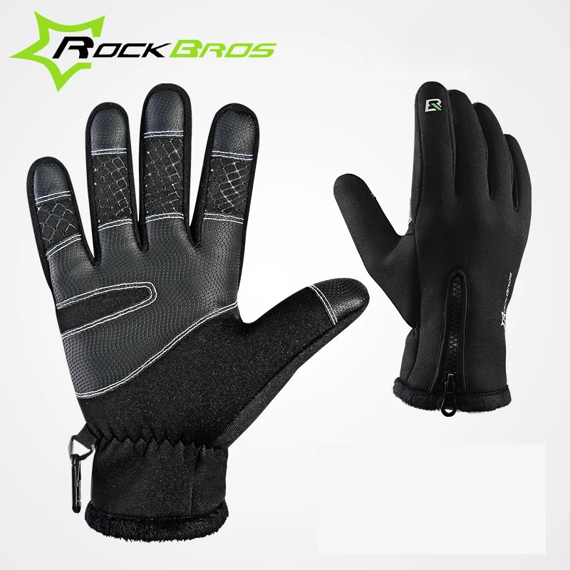 Prix pour ROCKBROS D'hiver Sport Cyclisme Gants Thermique Coupe-Vent Chaud Gants En Polaire pour 10C ci-dessous Zéro Hommes Femmes Anti-glissement Eau résistant Prix pour ROCKBROS D'hiver Sport Cyclisme Gants Thermique Coupe-Vent Chaud Gants En Polaire pour 10C ci-dessous Zéro Hommes Femmes Anti-glissement Eau résistant