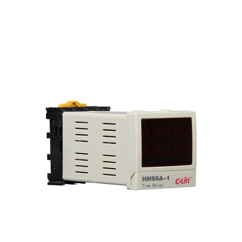 

Relay HHS6A-1 Intelligence Number Show Time Relay Bring Power Failure Memory Function Timer AC220V